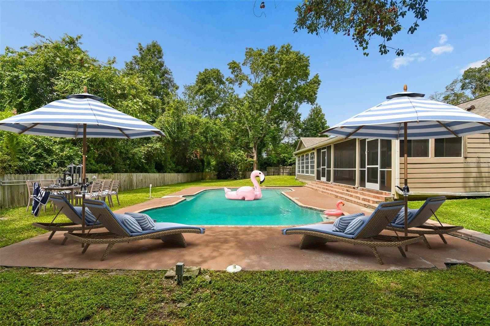 Beautiful Pool with private yard - 755 KEENELAND PIKE, LAKE MARY