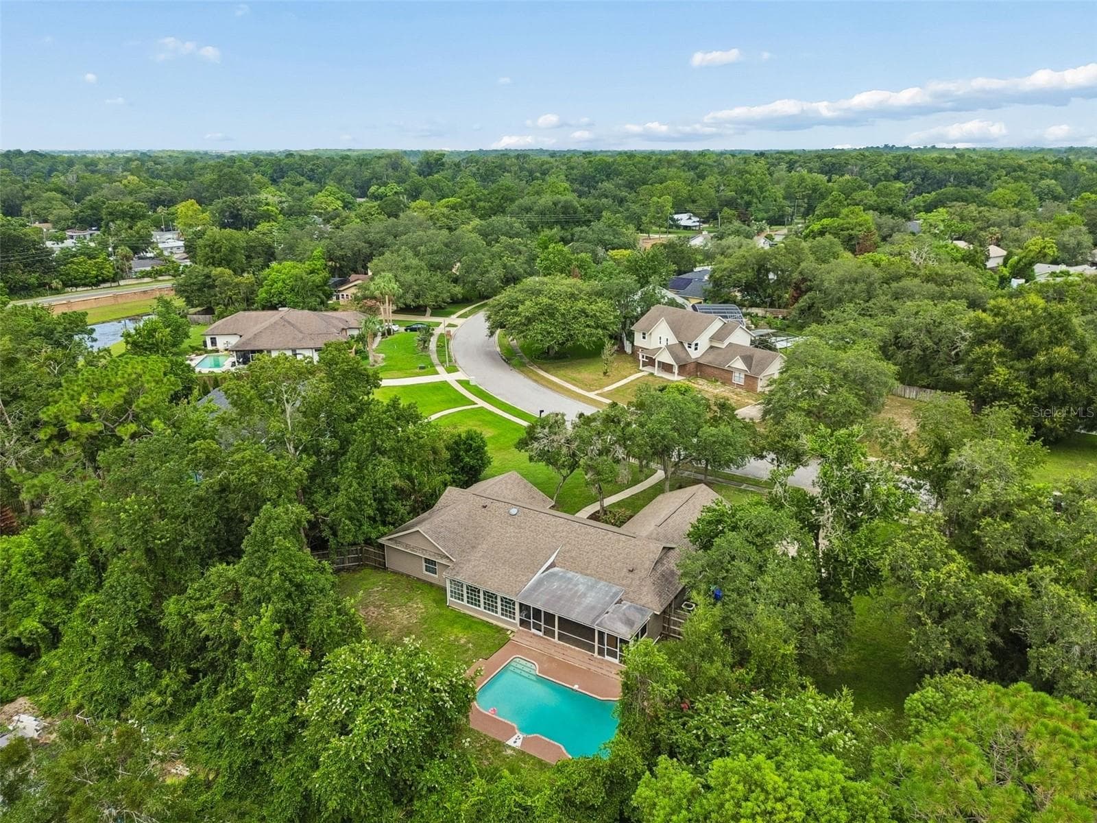 Aerial view of Home - 755 KEENELAND PIKE, LAKE MARY