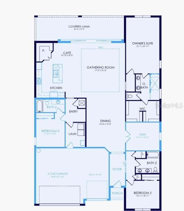 Floorplan - 16526 ENNIS PL, BRADENTON