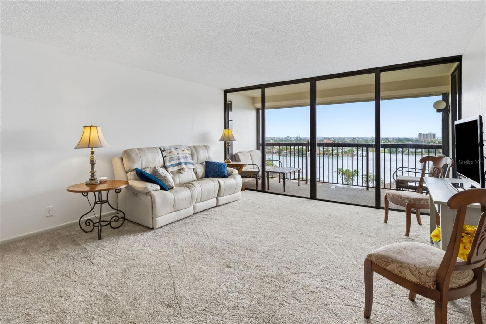 Living Room with Views - 9425 BLIND PASS RD #705, ST PETE BEACH