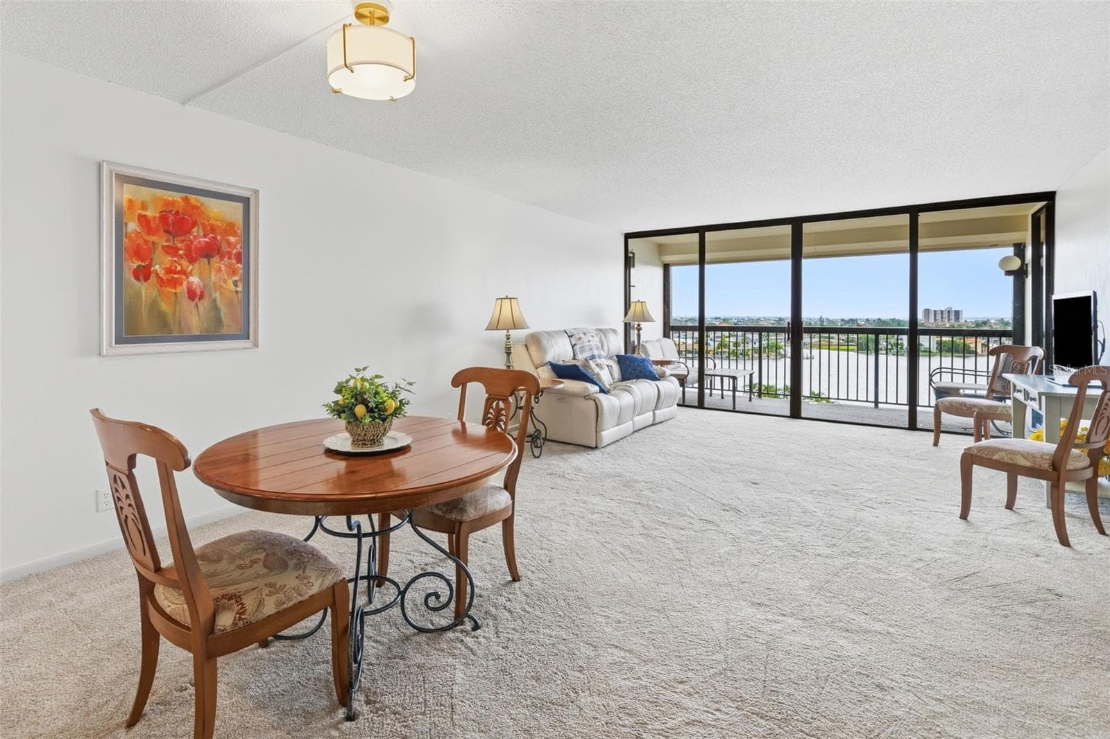 Living Room/Dining Room Combo - 9425 BLIND PASS RD #705, ST PETE BEACH