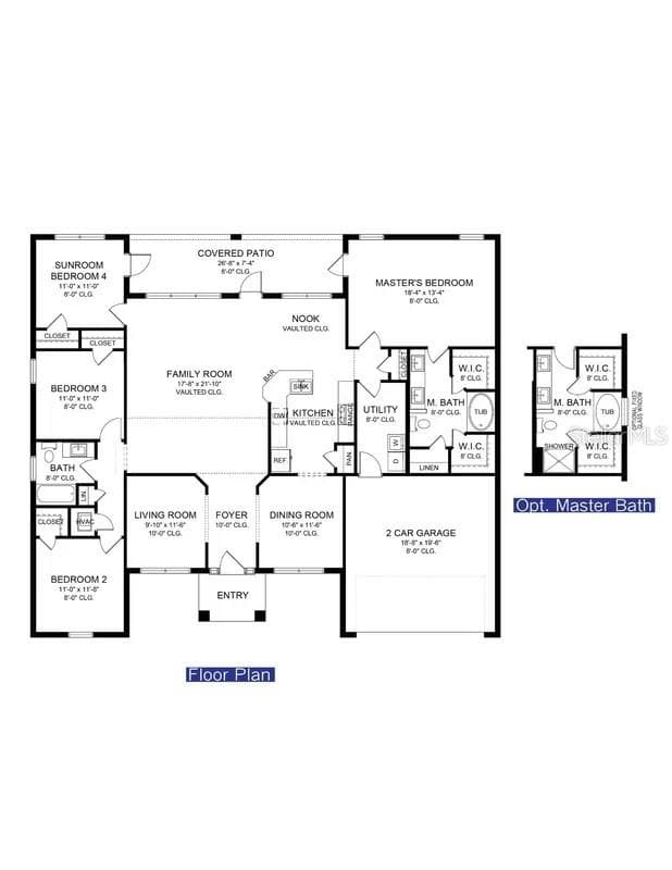 Floorplan - 23 STATICE CT, HOMOSASSA