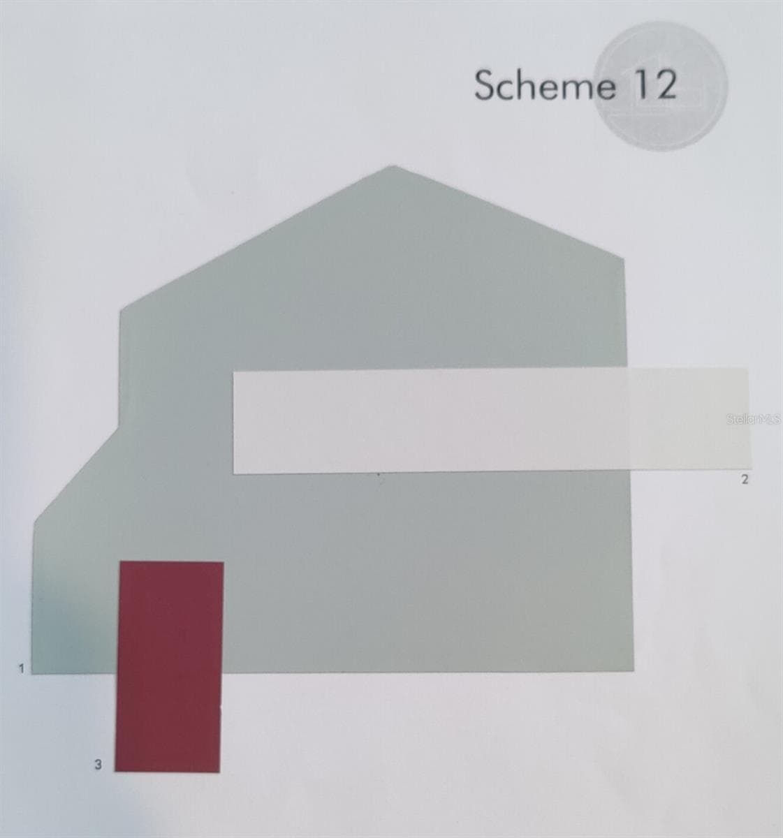 Exterior Color Scheme - 25 STATICE CT, HOMOSASSA