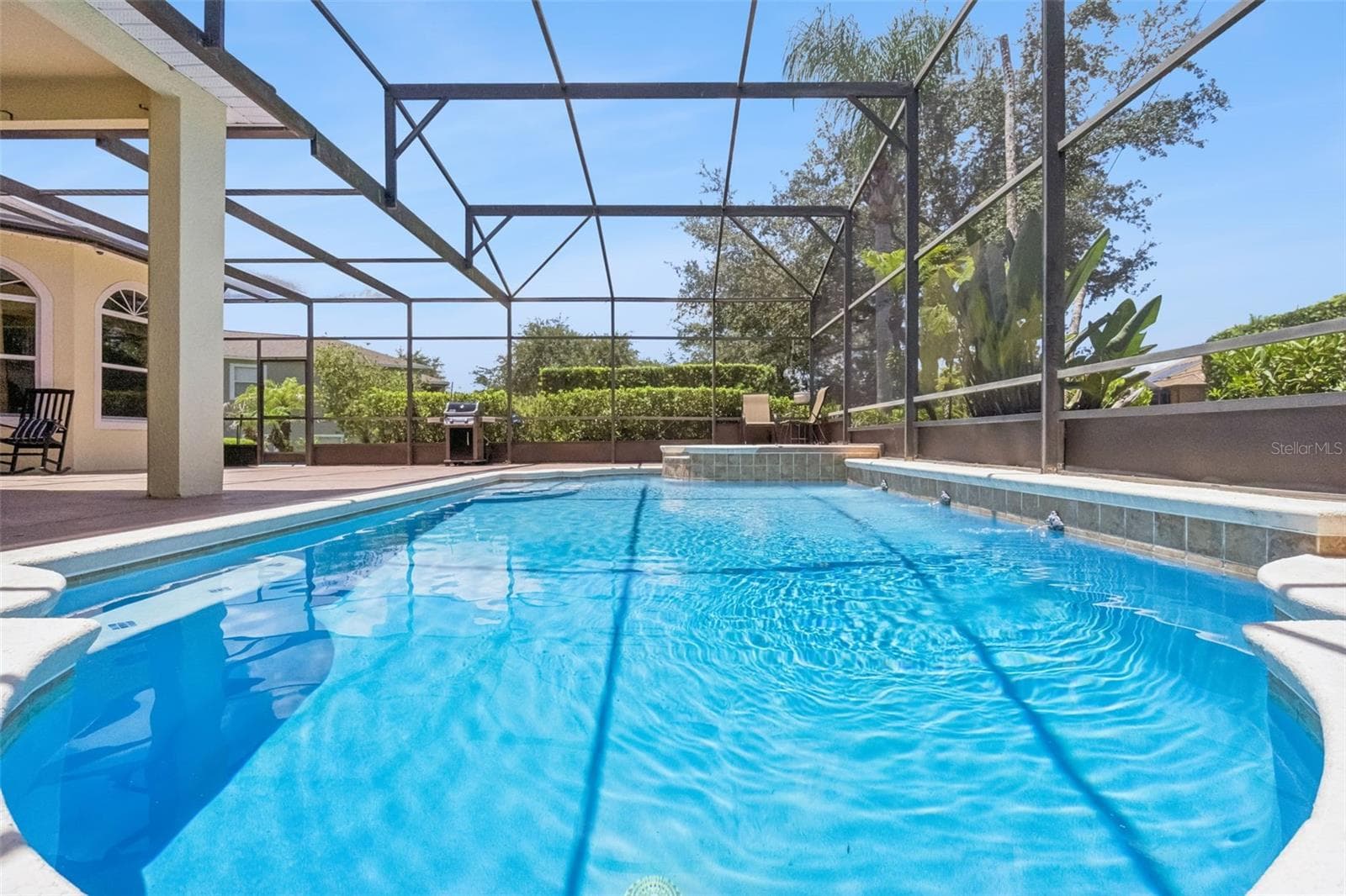 Sparkling screened pool with open views - 1112 CALLAWAY CIR, CLERMONT