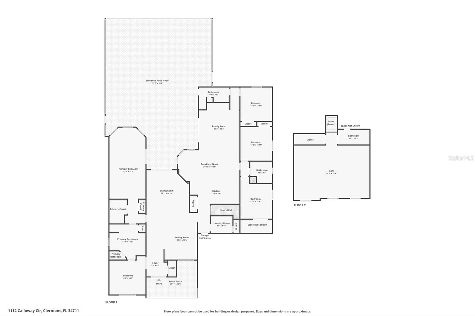 Floorplan - 1112 CALLAWAY CIR, CLERMONT