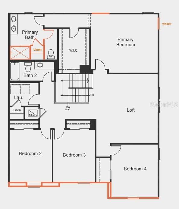 Floor Plan - 2nd Floor - 455 OVERPOOL AVE, DAVENPORT