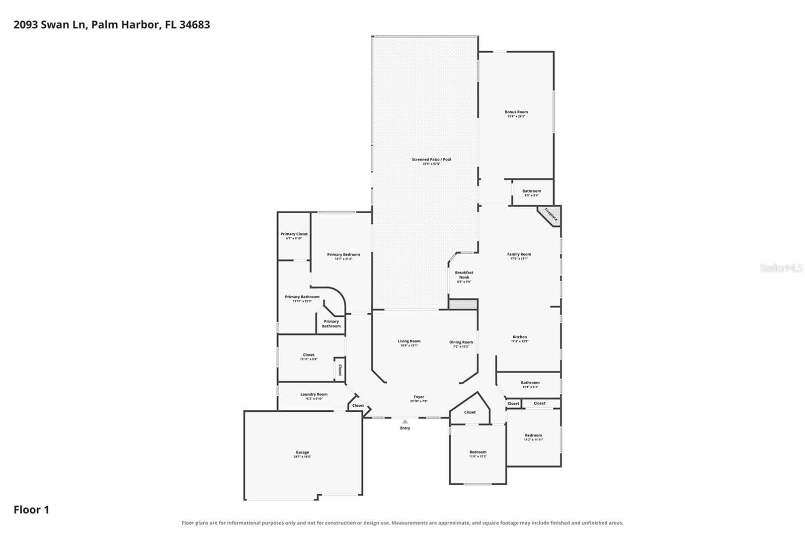 Single Family Residence at 2093 SWAN LN, PALM HARBOR, photo 55 of 55