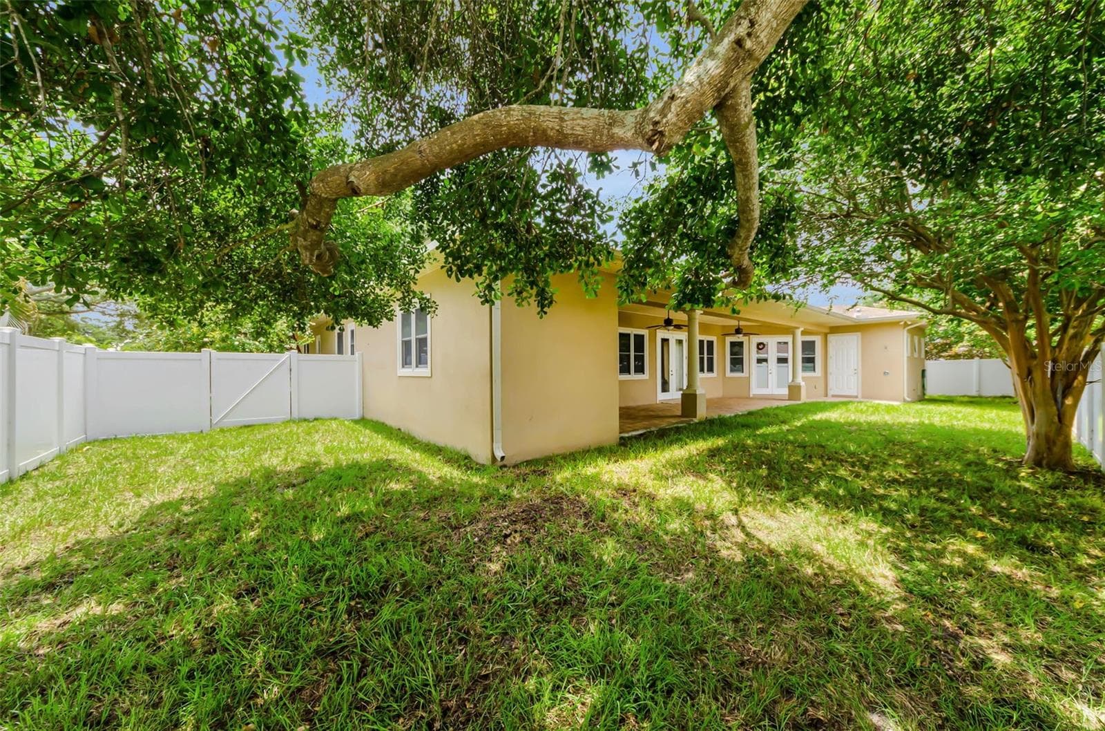 Large gate. Could be converted to double gates to accommodate for boat storage. - 1888 BUGLE LN, CLEARWATER