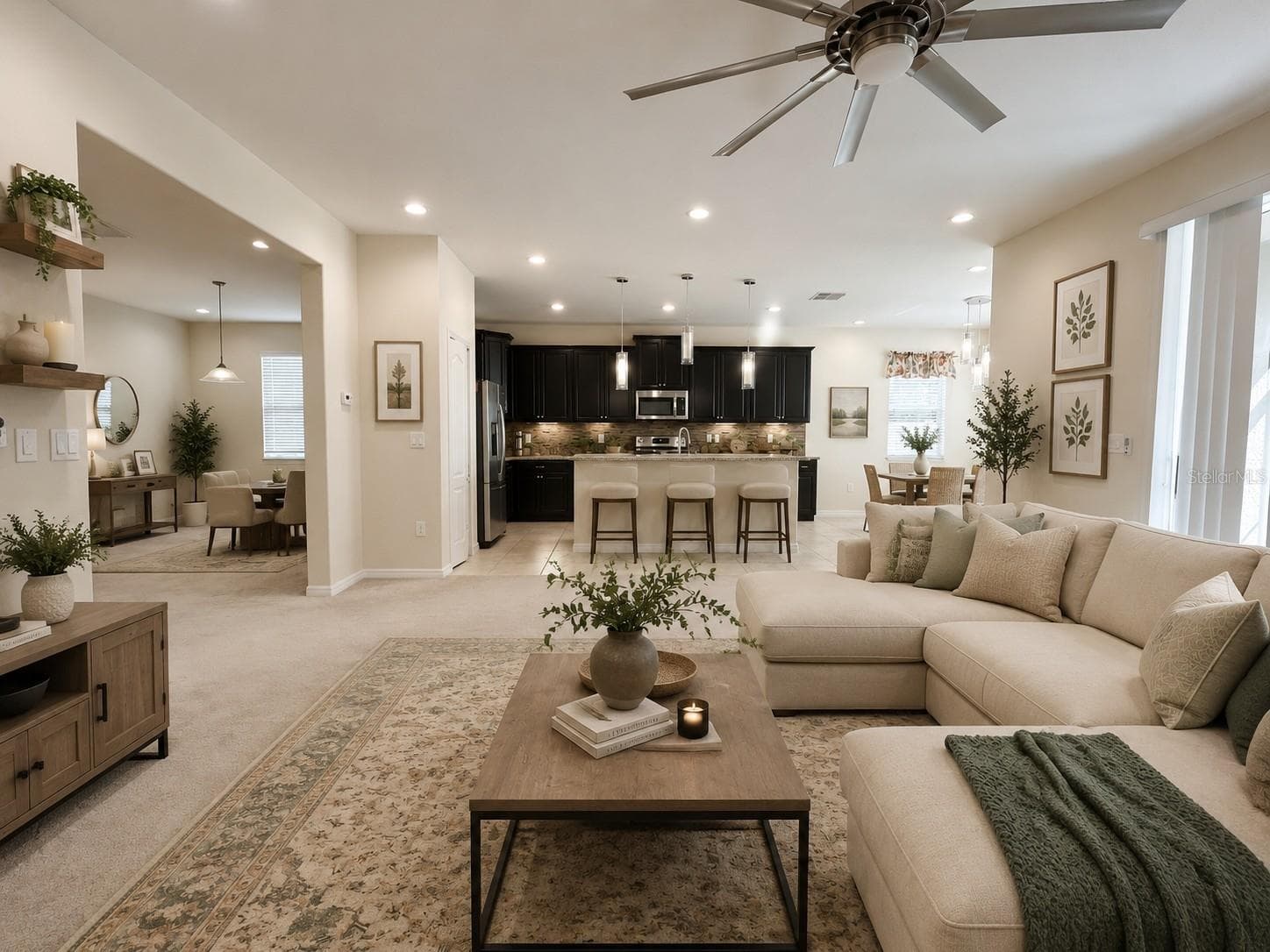Open floor kitchen - 13814 BEE TREE CT, HUDSON