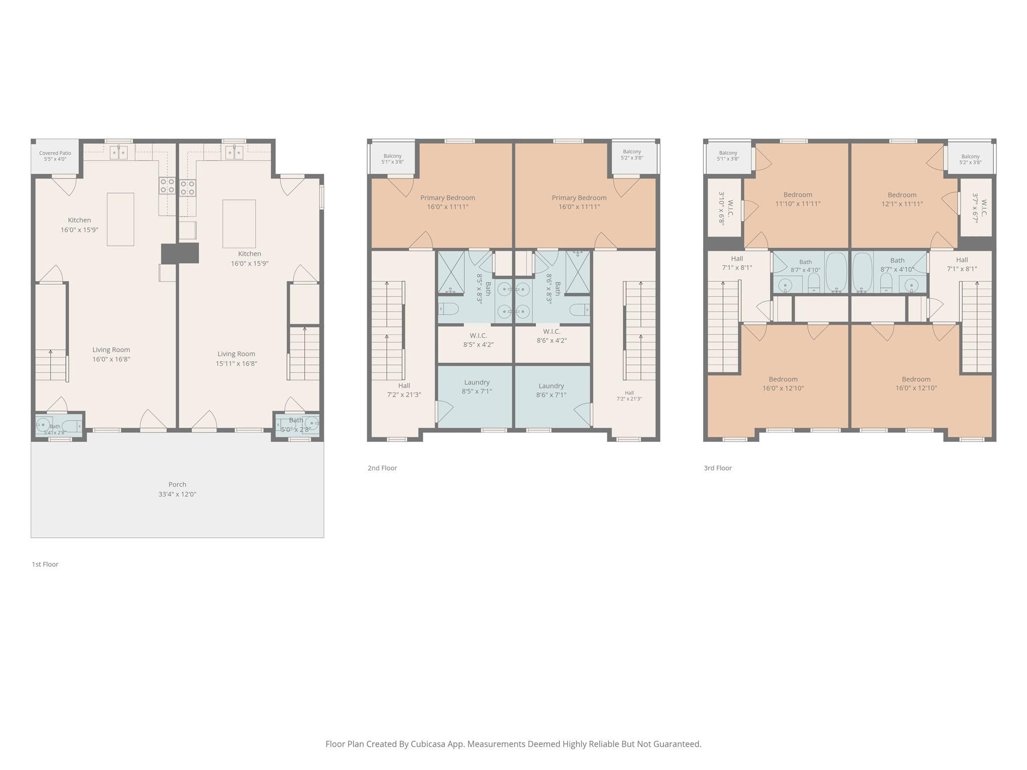 Floorplan - 511 N Hill Street, Dallas