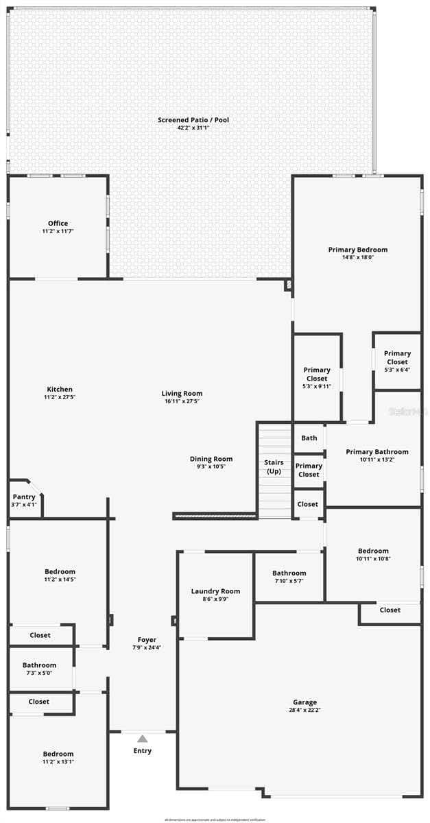 1st Floor - 13211 WILDFLOWER MEADOW DR, RIVERVIEW