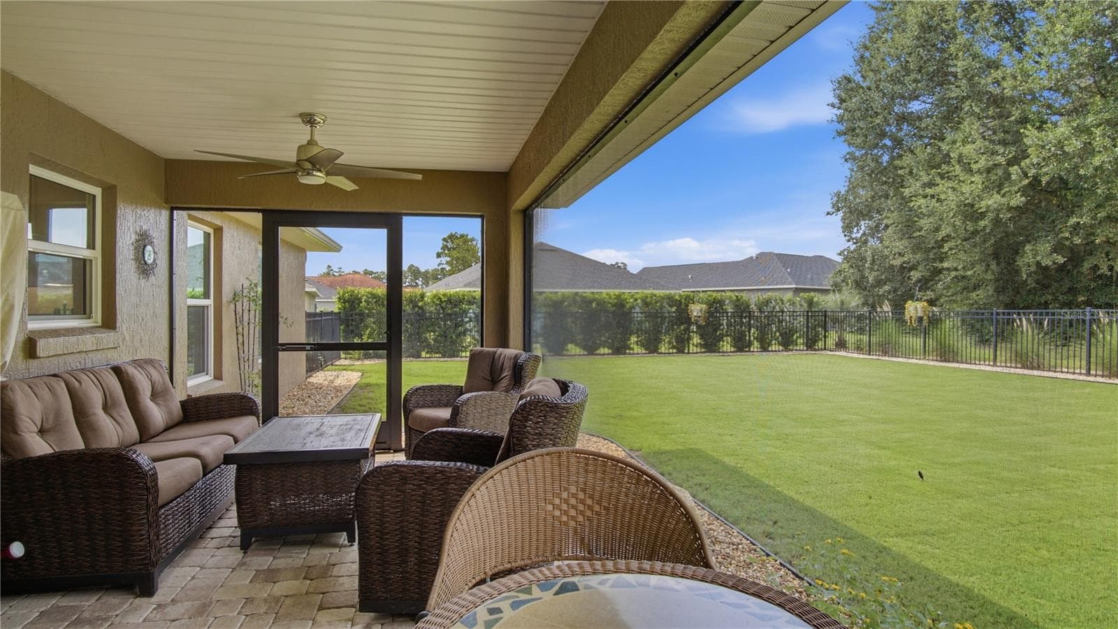 Rear Screened Porch - 6752 SW 179TH COURT RD, DUNNELLON