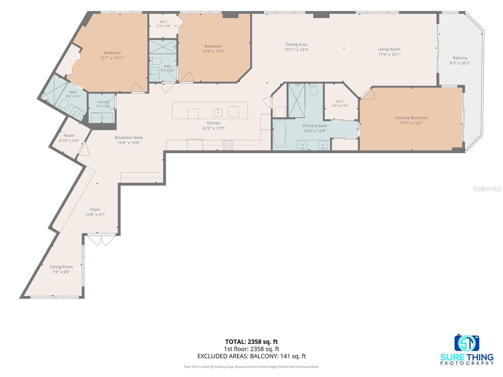 Floor Plan - 4565 S ATLANTIC AVE #5204, PONCE INLET