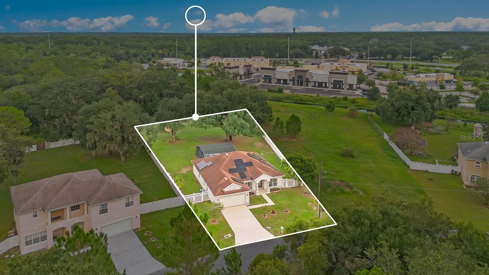 Location outline - 46 CORDONA DR, KISSIMMEE