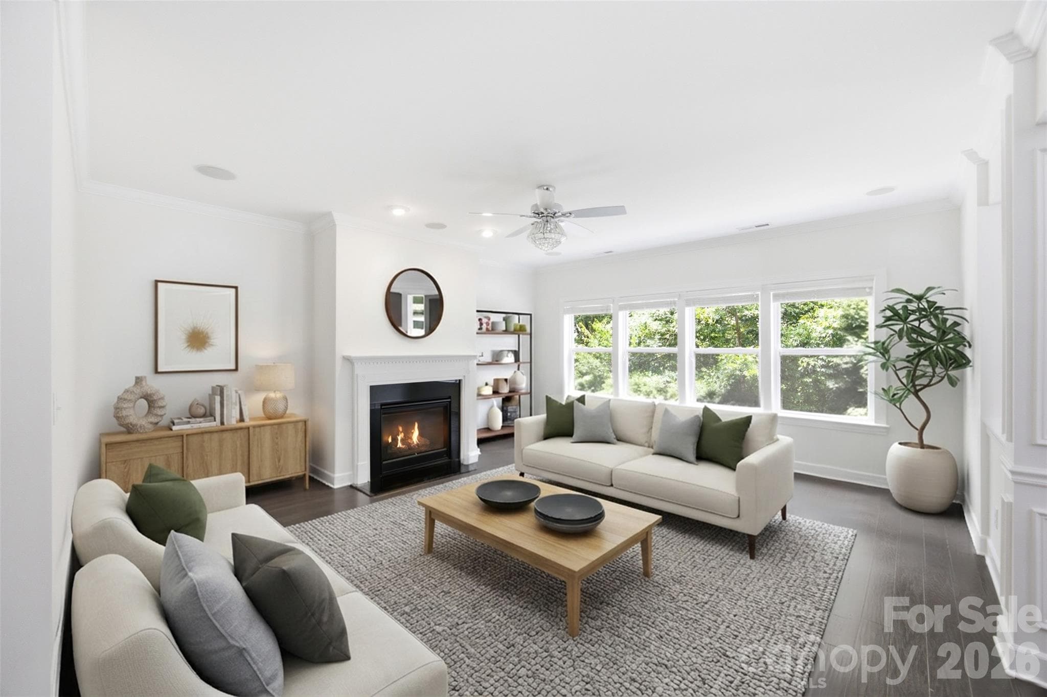 Open-concept living - 423 Fischer Road, Fort Mill