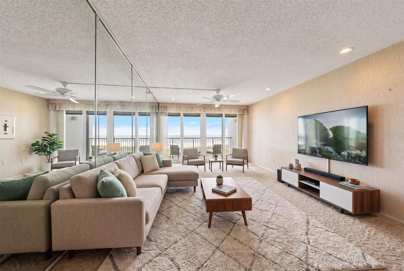 VIRTUALLY STAGED - 1250 GULF BLVD #706, CLEARWATER BEACH