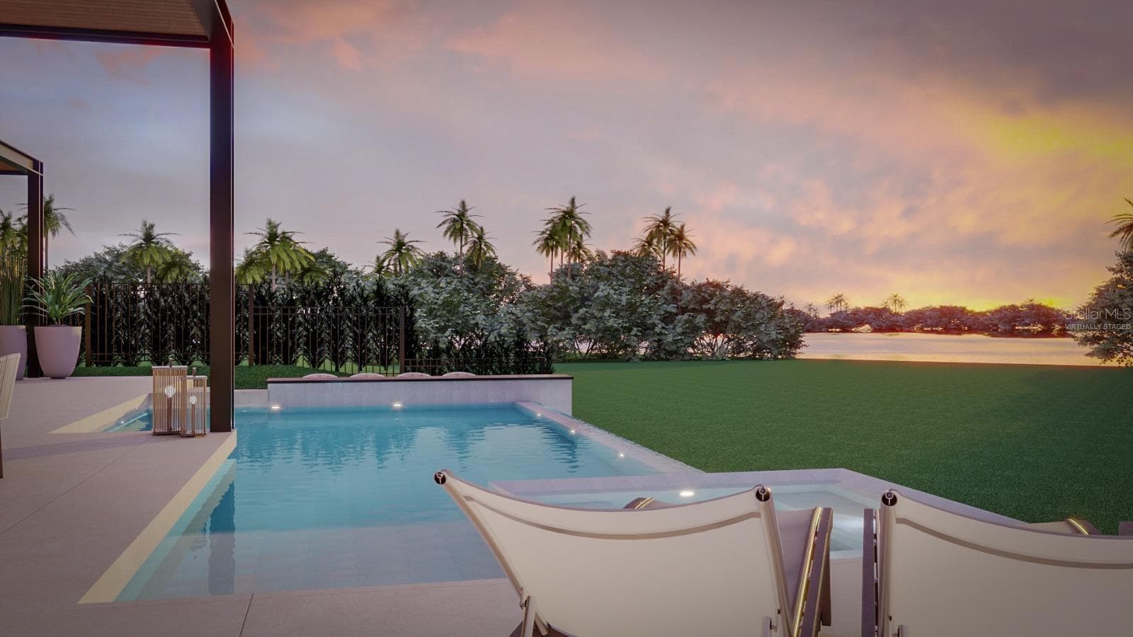 Pool Project Virtually Staged - 16077 BARKLY RIDGE CT, WINTER GARDEN