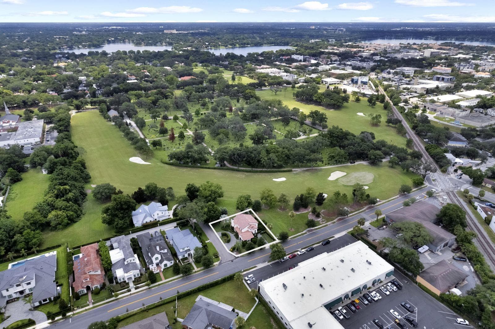 Aerial - 922 N PENNSYLVANIA AVE, WINTER PARK