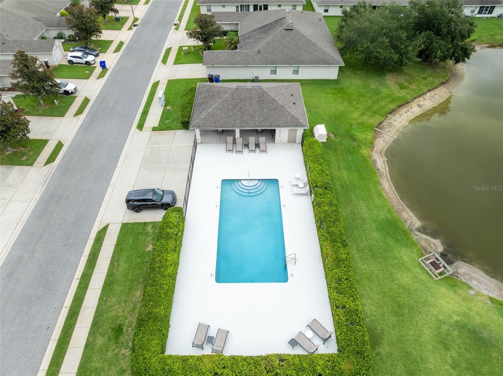 Community pool and pavilion - 3365 CELENA CIR, ST CLOUD