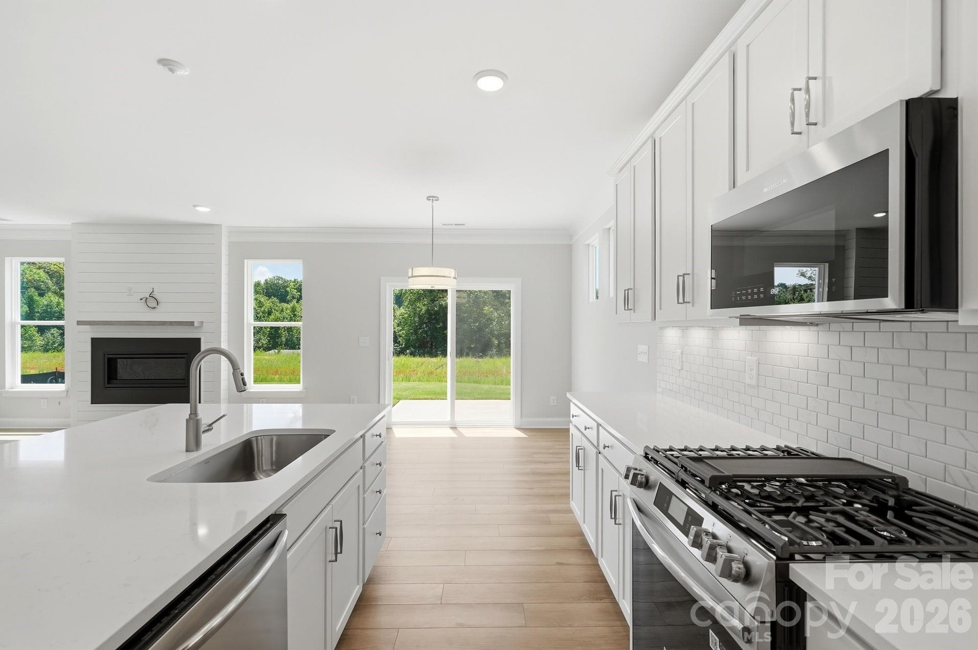Kitchen - 151 Grouse Run Way, Troutman