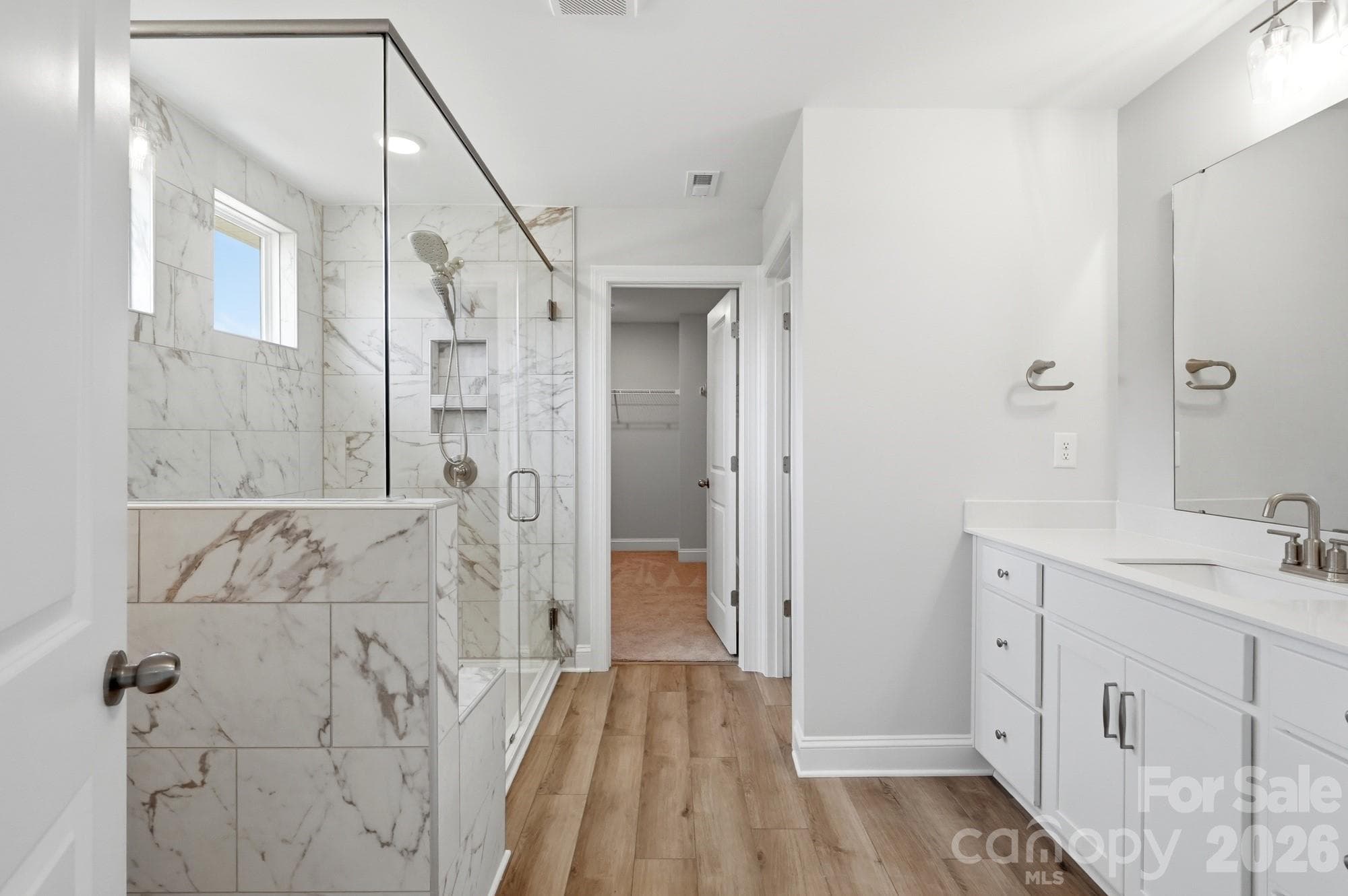 Primary Bathroom - 151 Grouse Run Way, Troutman