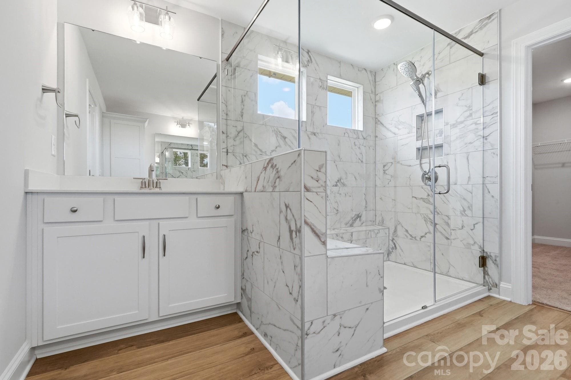 Primary Bathroom - 151 Grouse Run Way, Troutman