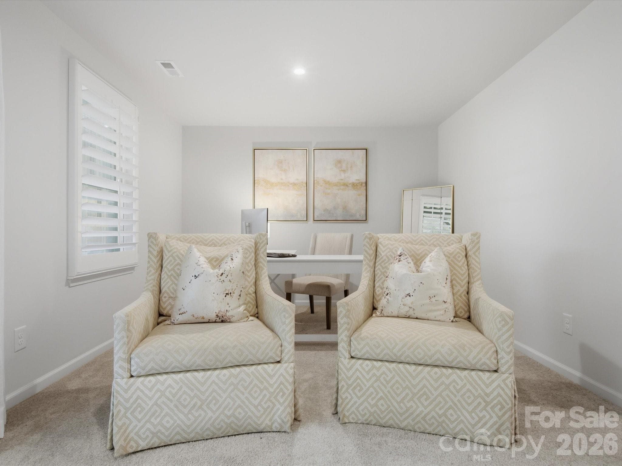 Flex space with room for an office and sitting area. - 4014 Edenborn Lane, Charlotte