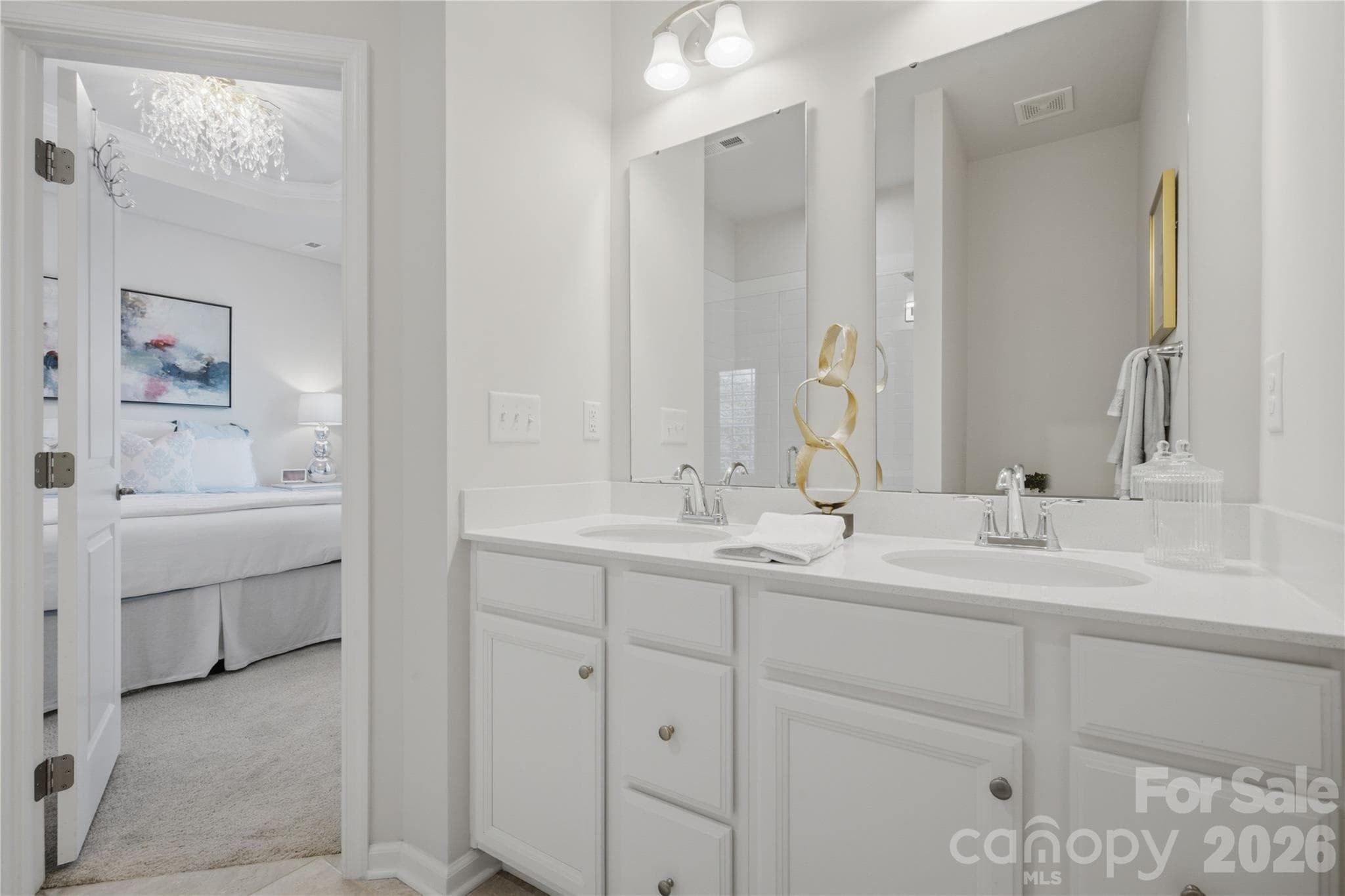 Double vanity - 4014 Edenborn Lane, Charlotte