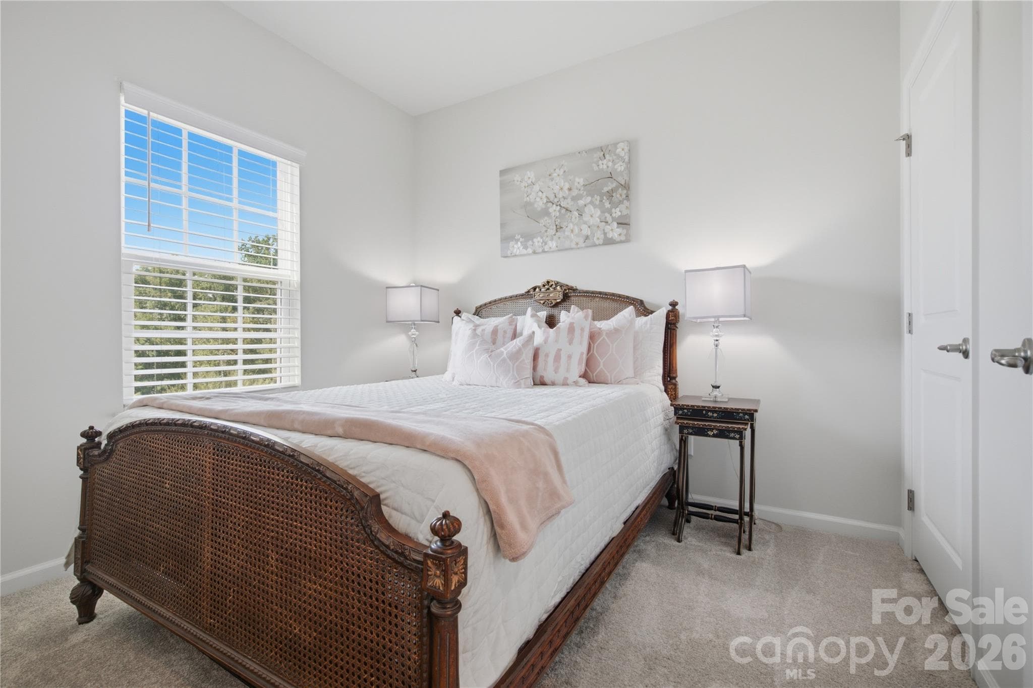 Bedroom #2 large enough for a queen bed. - 4014 Edenborn Lane, Charlotte