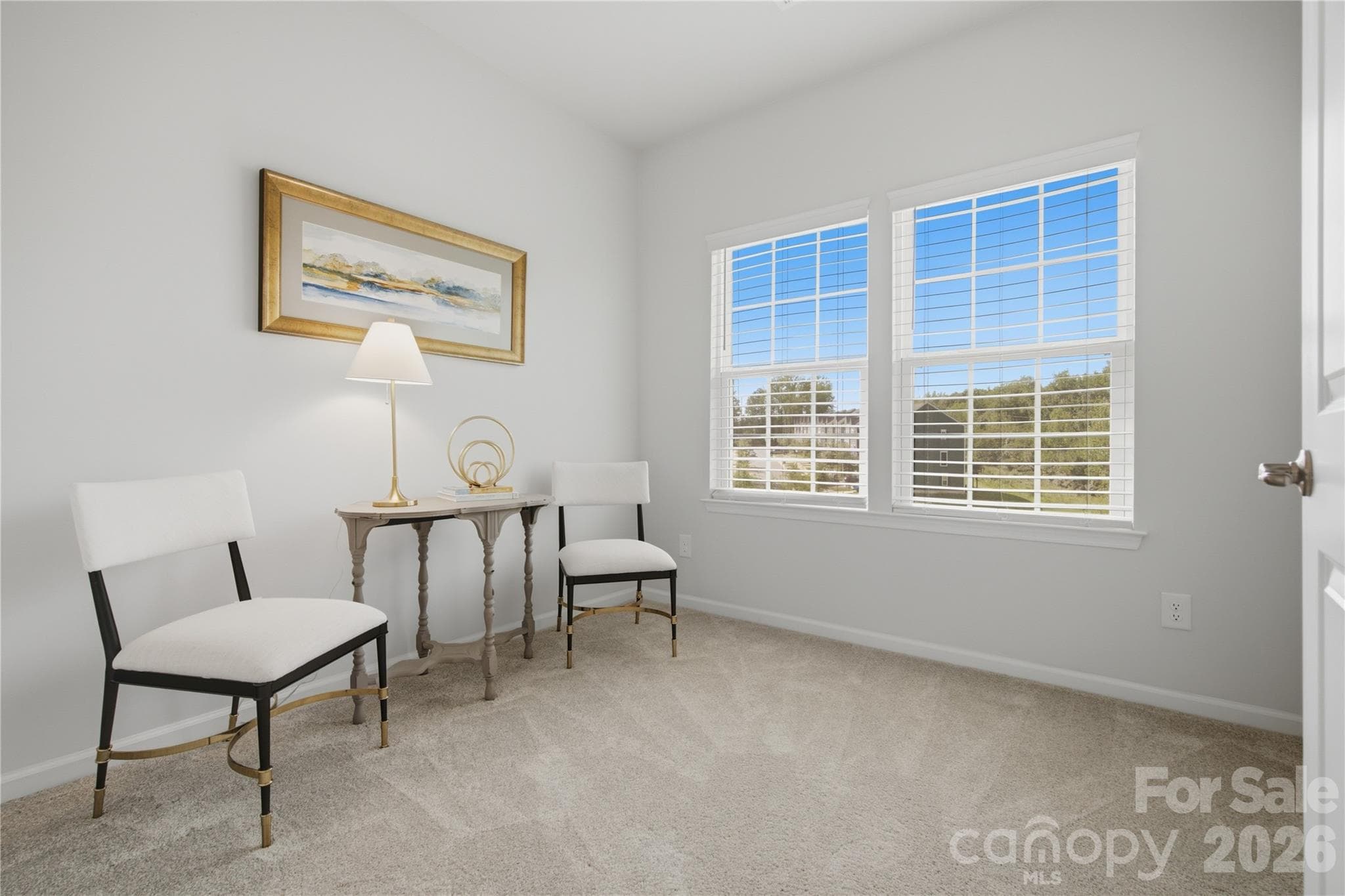 Bedroom #3 Could be used as an office or den. - 4014 Edenborn Lane, Charlotte