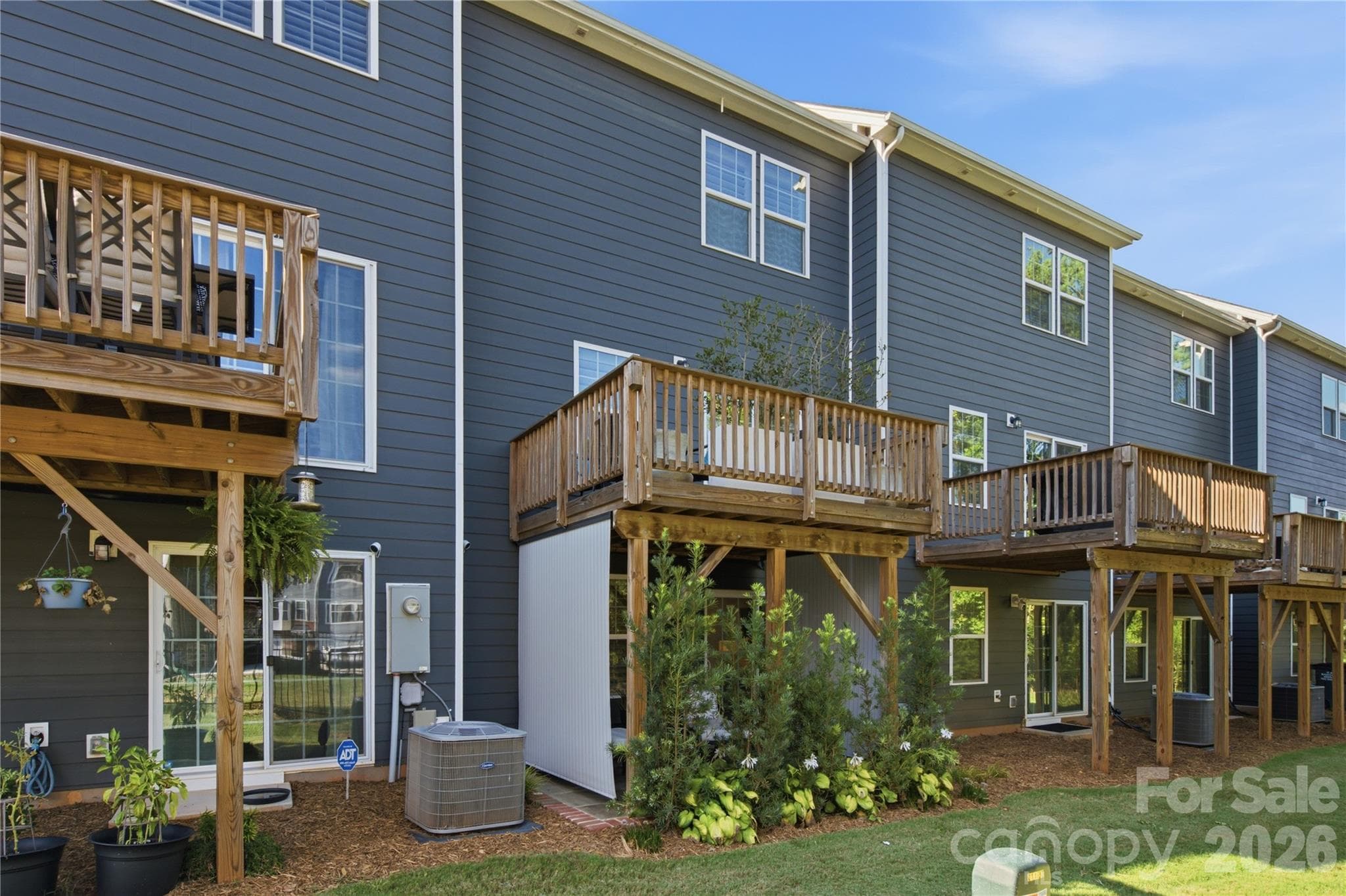 Private 1st floor patio. 2nd floor deck has room for grilling. - 4014 Edenborn Lane, Charlotte