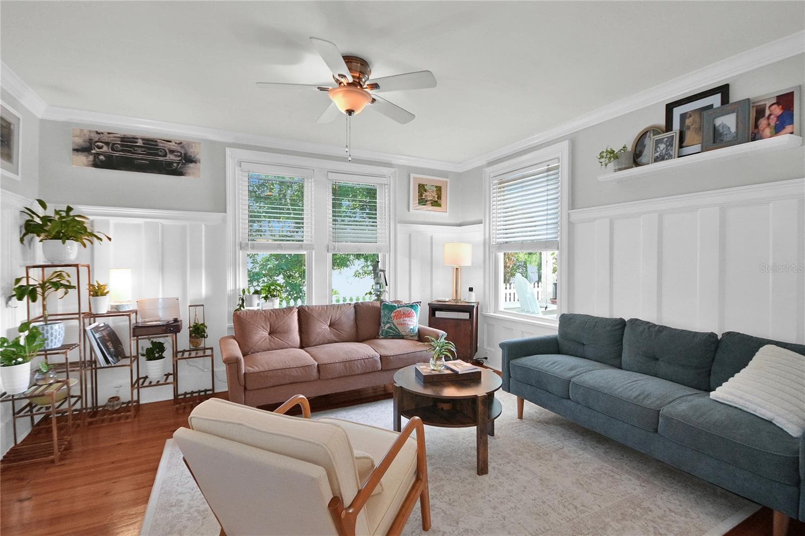 Family room - 1112 PALMETTO ST, NEW SMYRNA BEACH