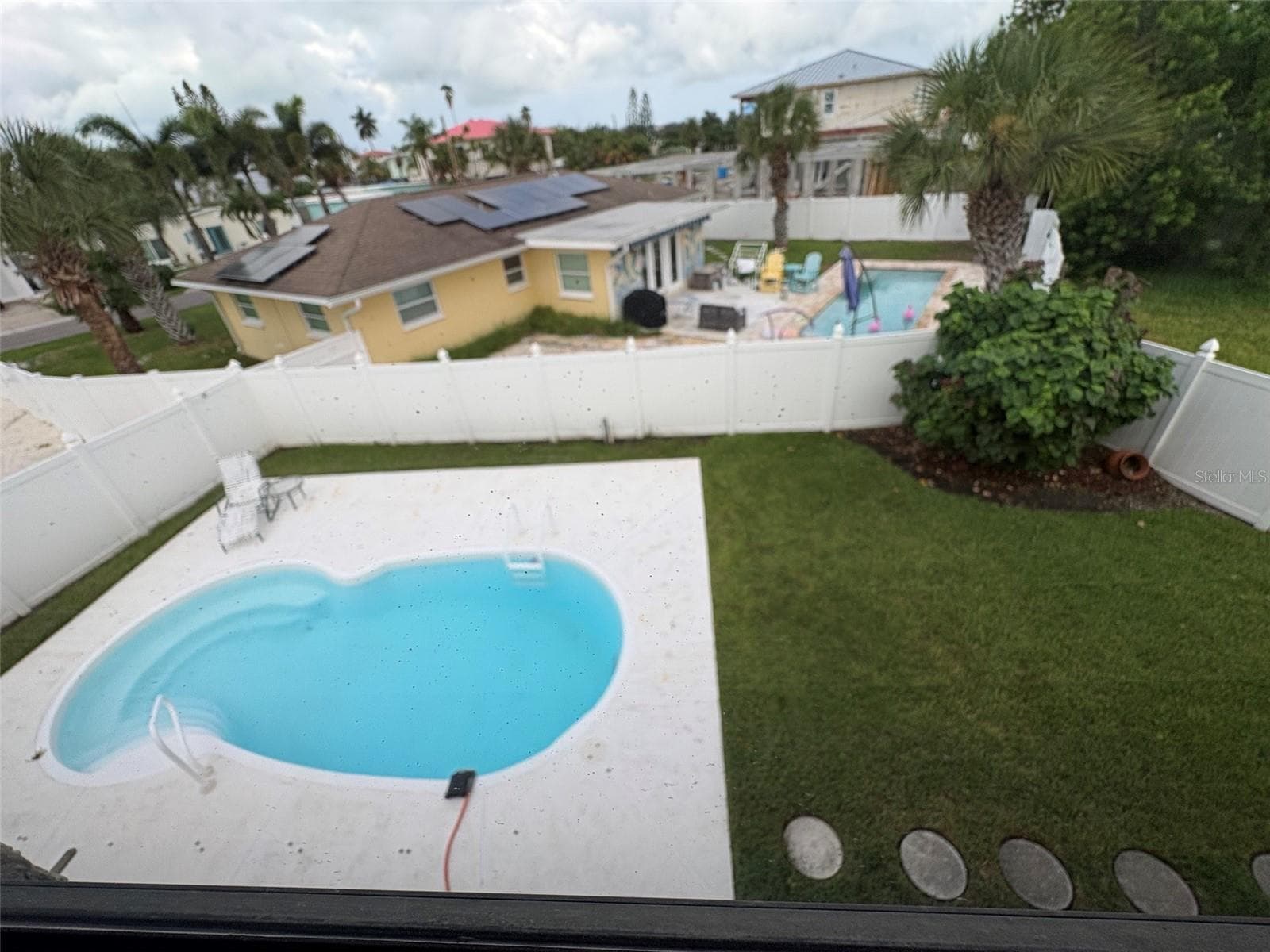 Pool from above - 15810 REDINGTON DR, REDINGTON BEACH
