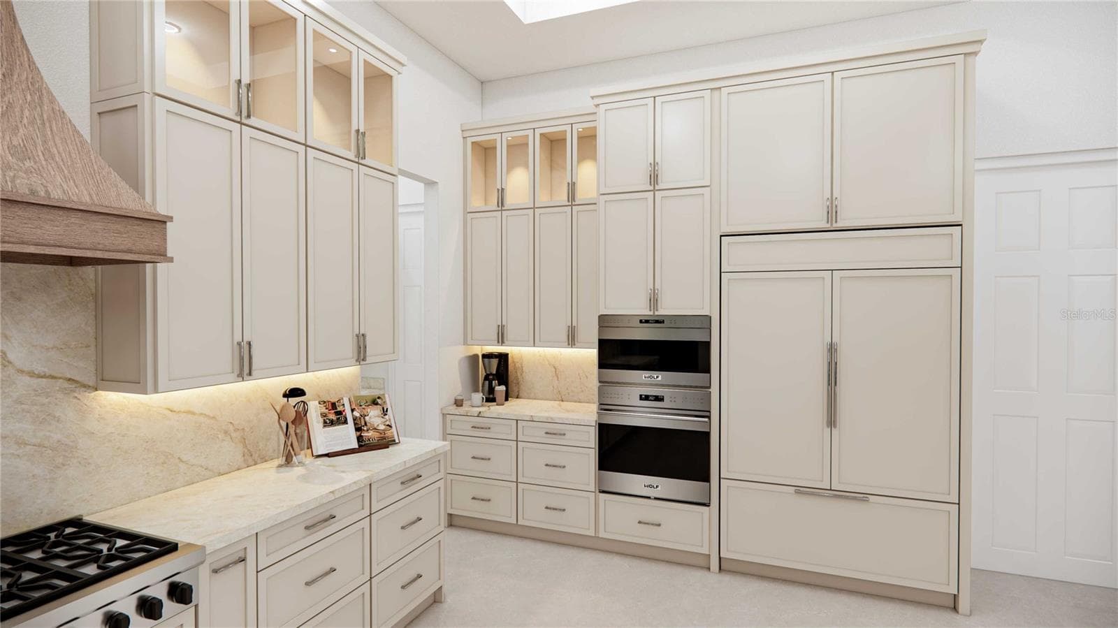 Ex Kitchen Rendering/Finishes - 654 GENEVA PL, TAMPA