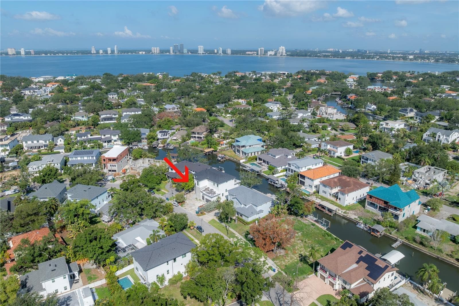 Aerial View - 654 GENEVA PL, TAMPA