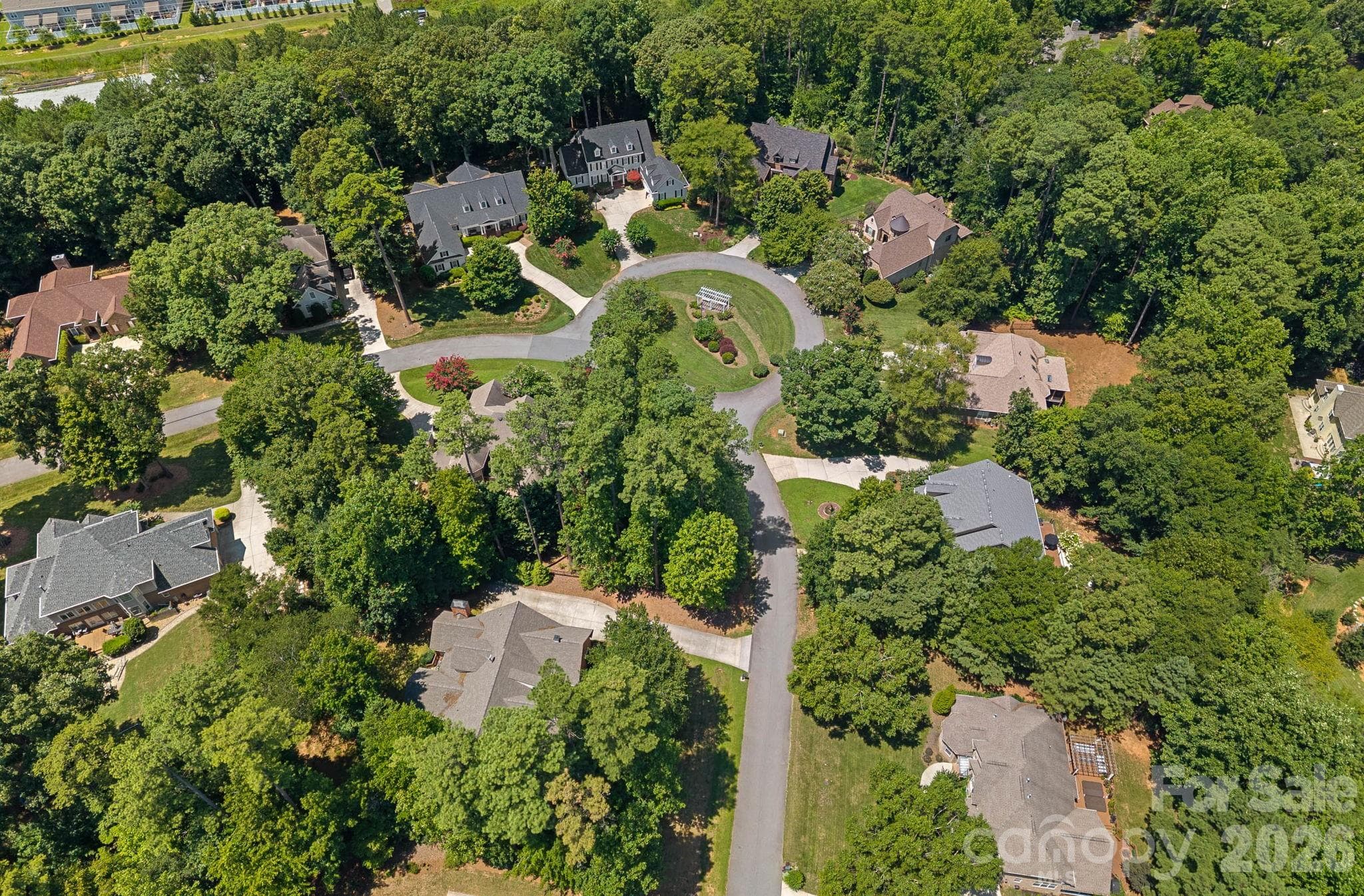 Cowans Ford Park Overhead - 7967 Glen Abbey Circle, Stanley