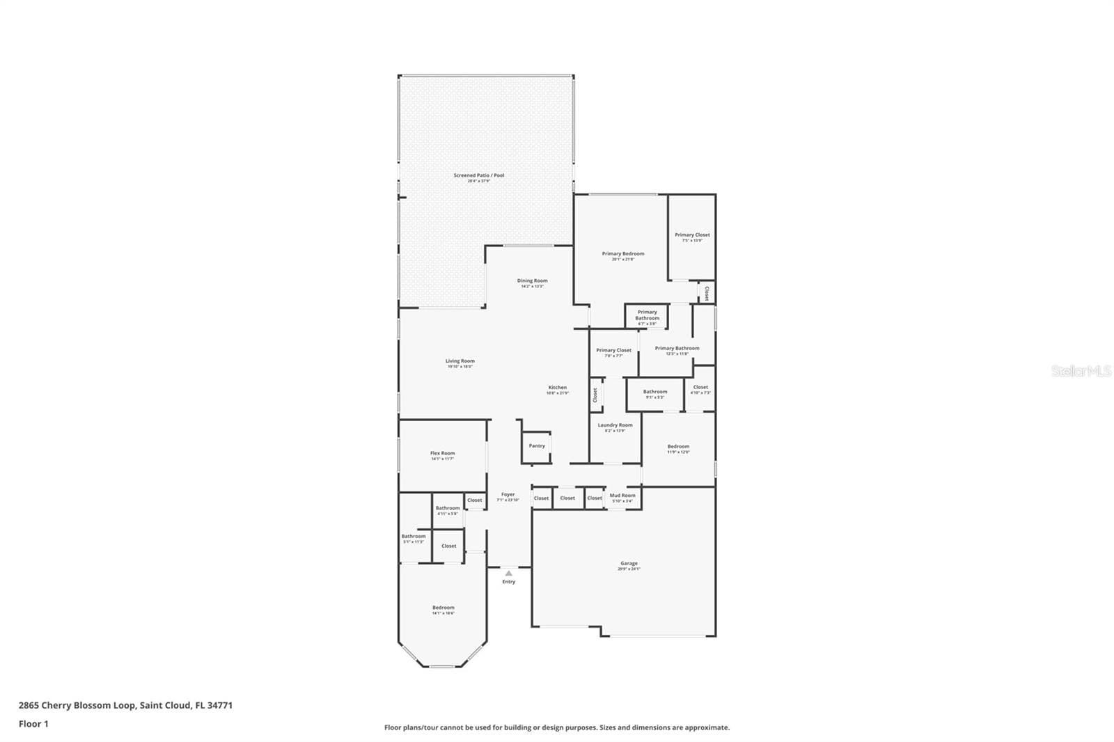 Single Family Residence at 2865 CHERRY BLOSSOM LOOP, ST CLOUD, photo 50 of 50