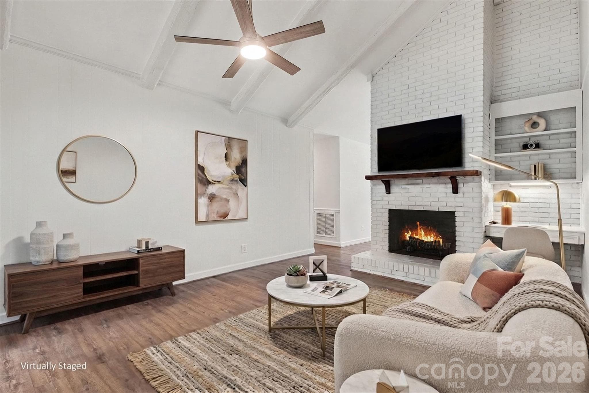 Family movie nights will be a blast in your large vaulted great room. - 13520 Andulusian Drive, Matthews