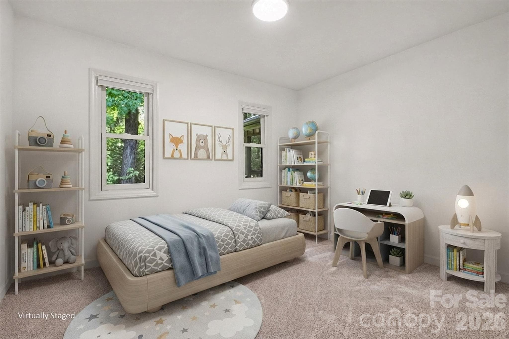 Bedroom 3 is also large at 12x12. - 13520 Andulusian Drive, Matthews