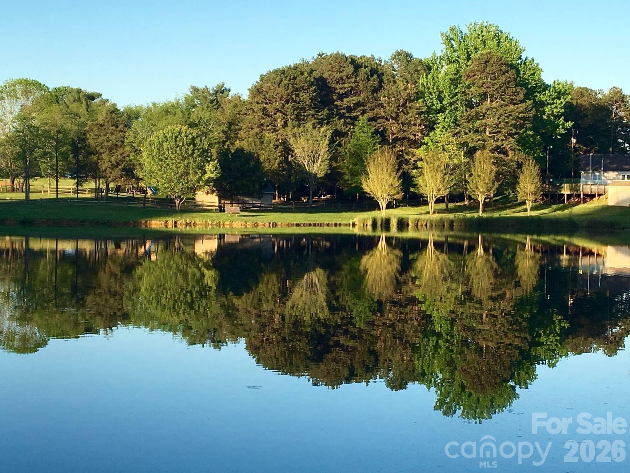 And a great lake for fishing and kayaking and canoe-ing. Or just chilling with a book. - 13520 Andulusian Drive, Matthews