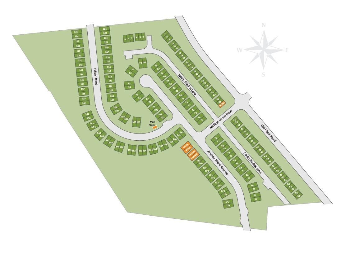 Community Map - 5971 Old Plank Road, Charlotte