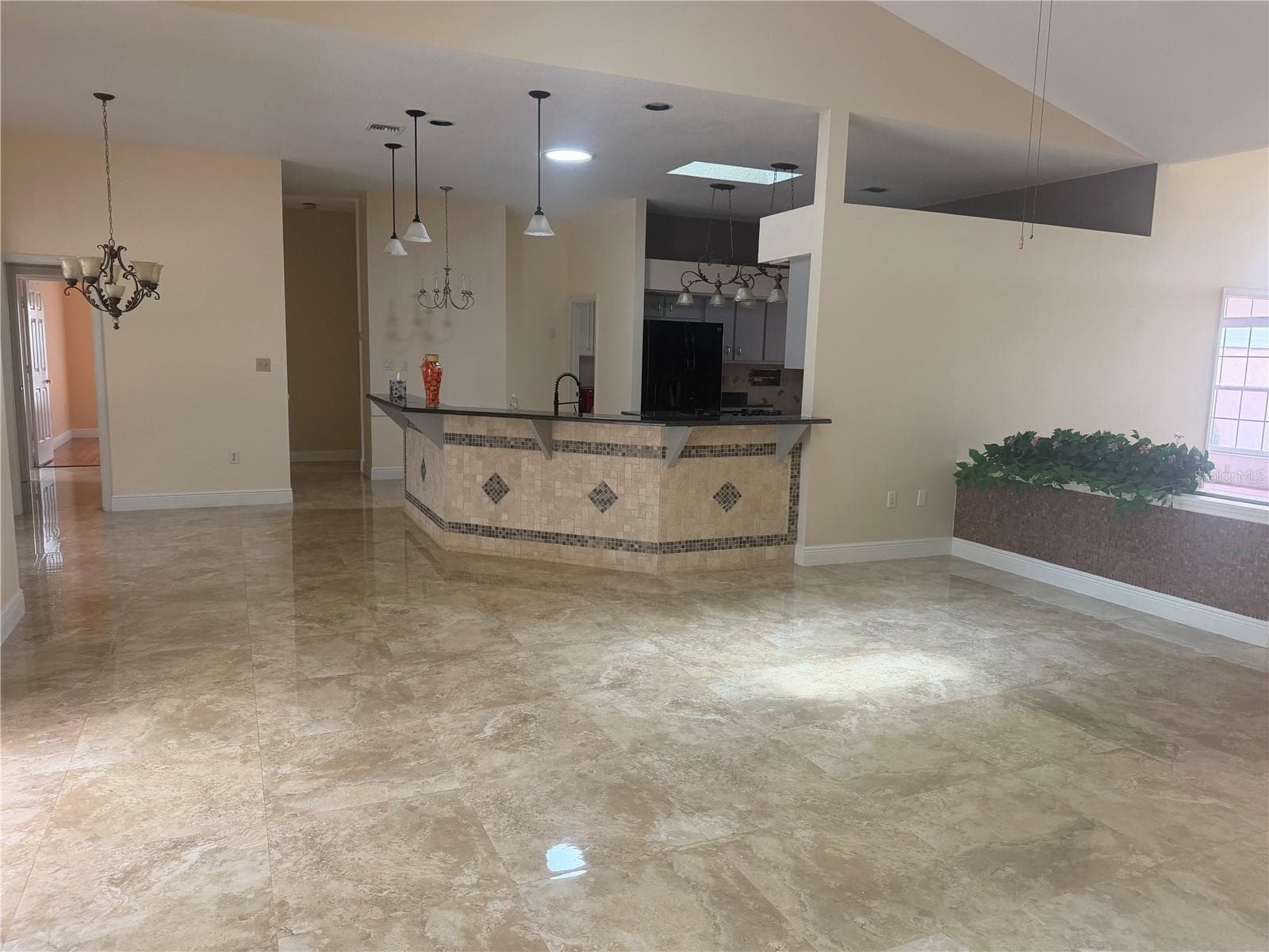 Kitchen view - 1760 LAKE TERRACE DR, EUSTIS