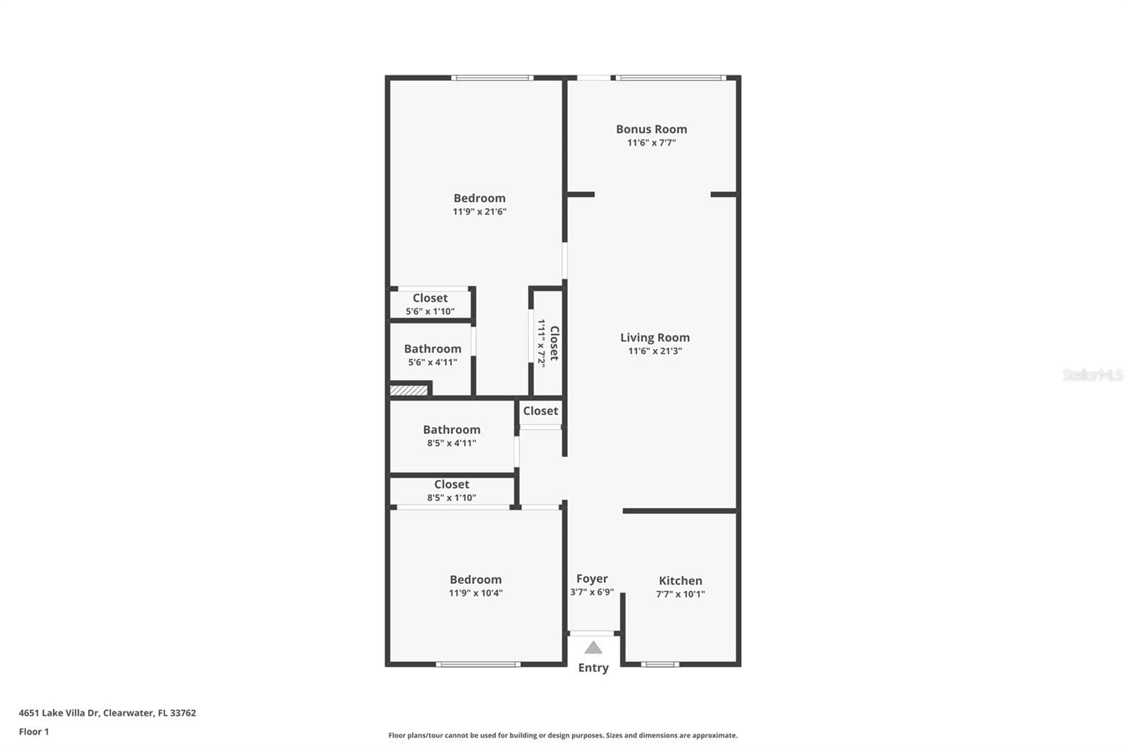 Villa at 4651 LAKE VILLA DR, CLEARWATER, photo 17 of 25