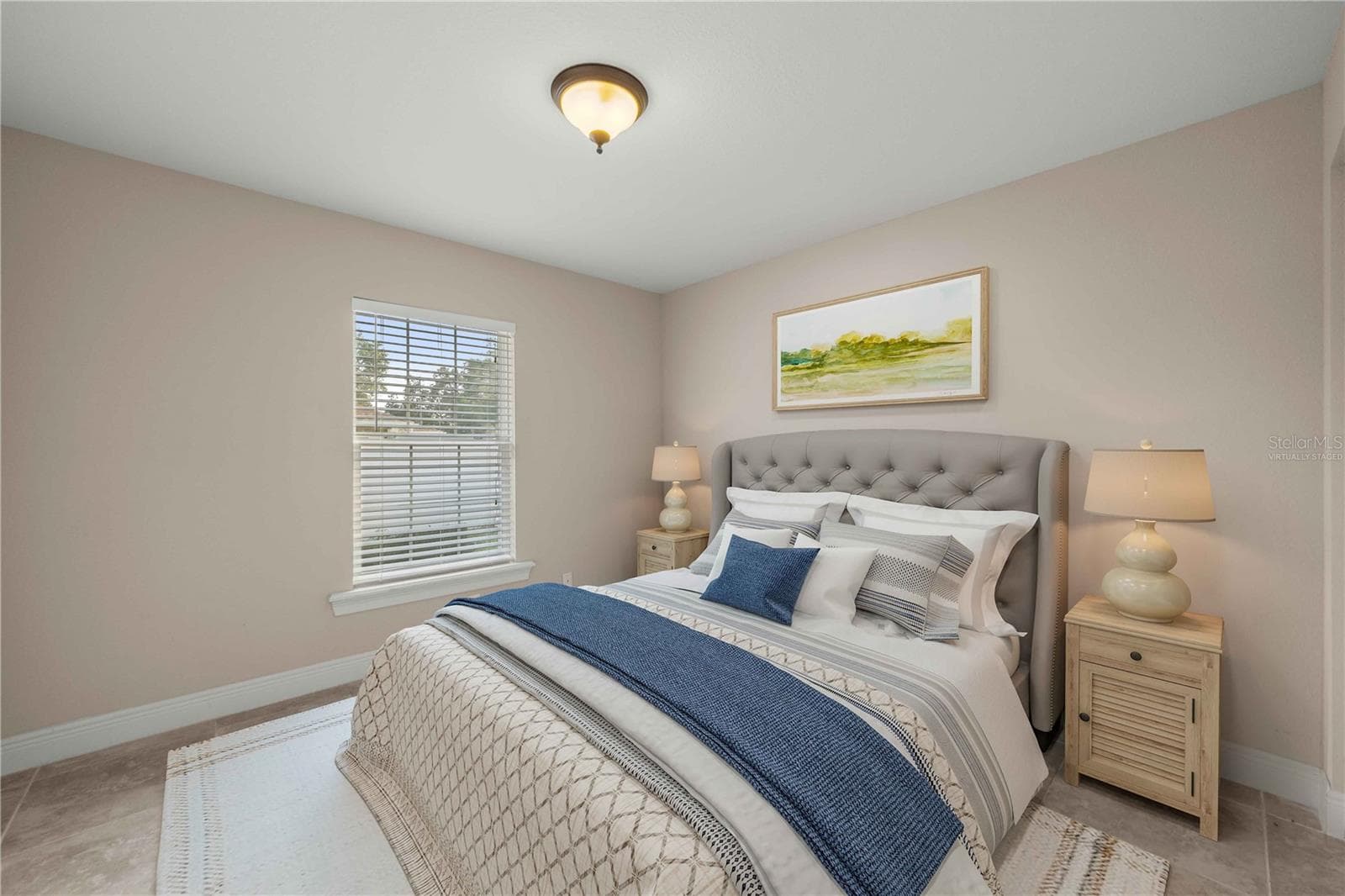 Guest Bedroom 2-Virtually Staged - 16376 SE 81ST CT, SUMMERFIELD
