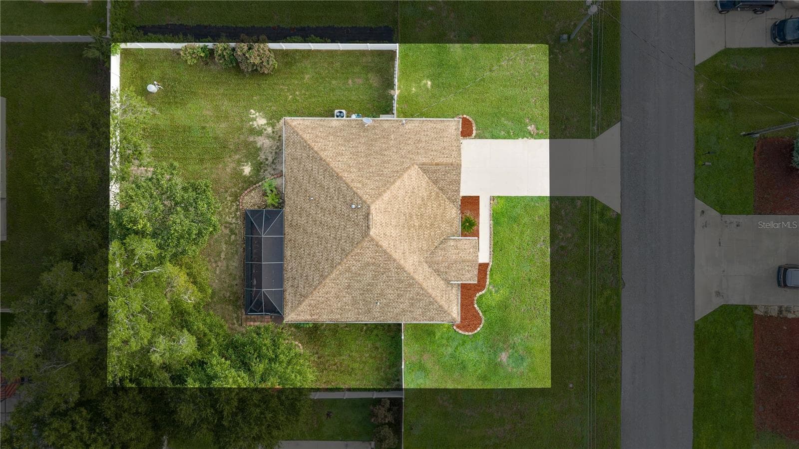 Aerial View - 16376 SE 81ST CT, SUMMERFIELD