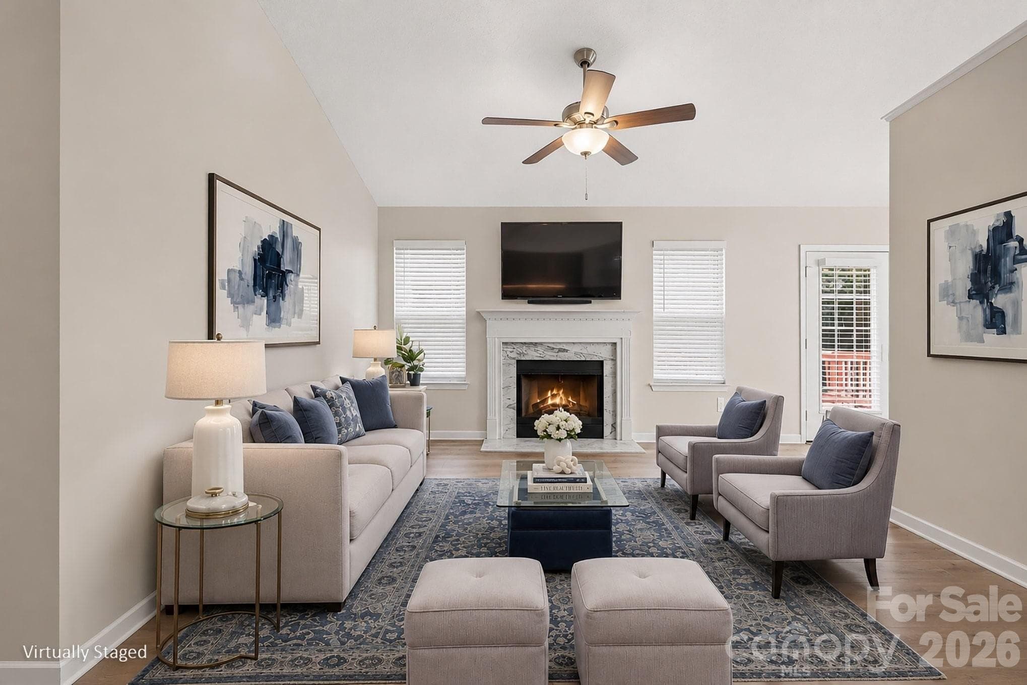Virtually Staged - 5463 Realtree Lane, Charlotte
