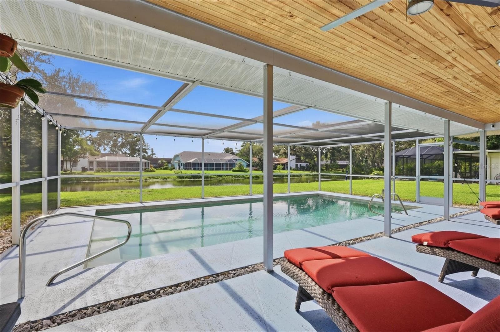 Patio - 5505 BENEVA WOODS CIR, SARASOTA