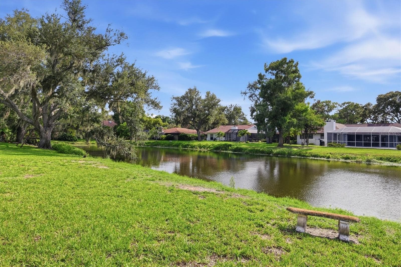 Backyard - 12.000 sq. ft. lot - 5505 BENEVA WOODS CIR, SARASOTA