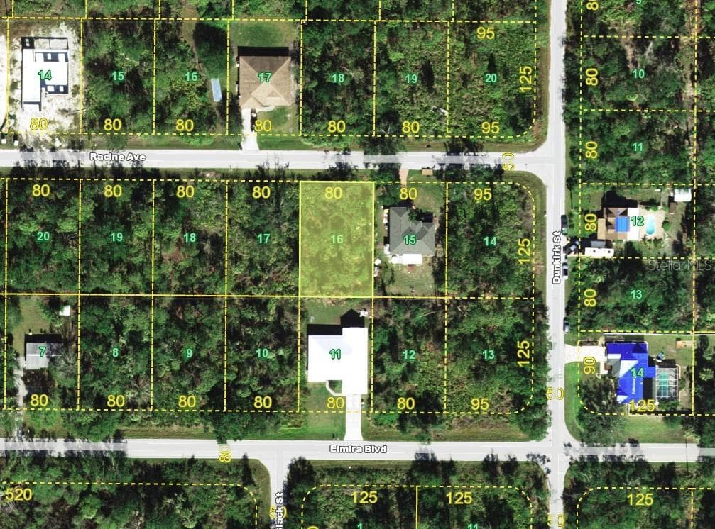 Land at 23447 RACINE AVE, PORT CHARLOTTE, photo 3 of 4