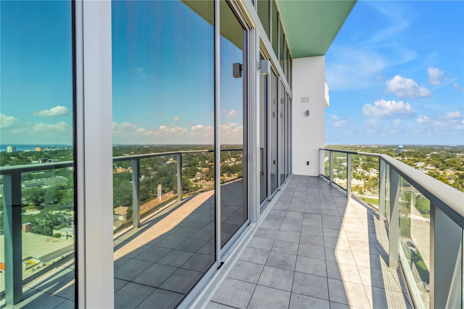 Terrace views from the primary suite - 777 3RD AVE N #1704, ST PETERSBURG